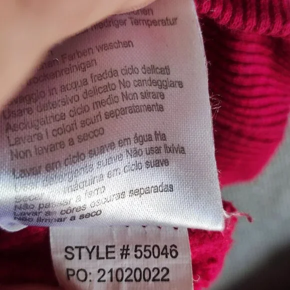 Fox Riders Co. hoodie women's size XS magenta with graphic design on the hood - Picture 8 of 12